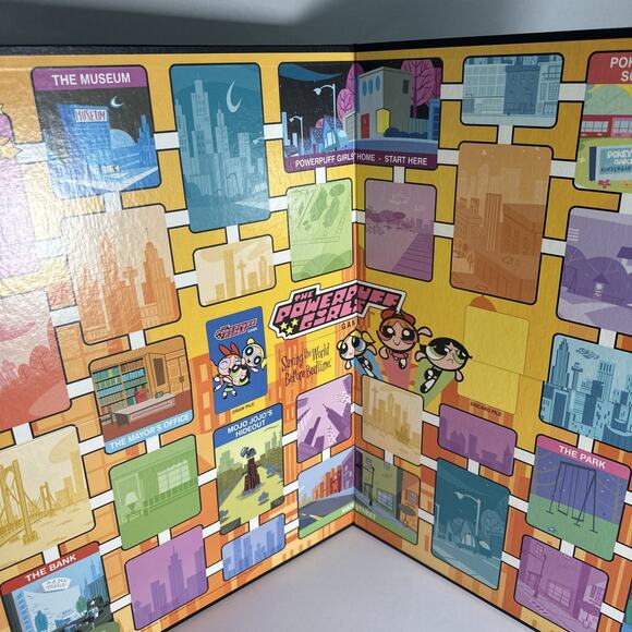 The Powerpuff Girls Board Game Milton Bradley 2000 Hasbro COMPLETE - Picture 4 of 6